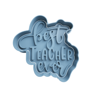 Best Teacher Ever Cortador de Galletas