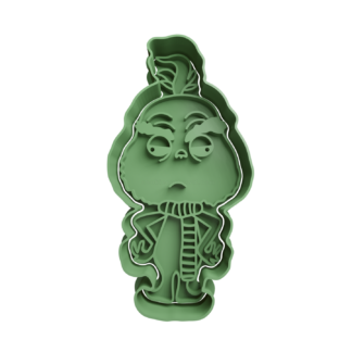 Grinch Cute Cortador de Galletas