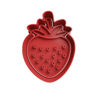 Frutilla Fresa Cortador de Galletas