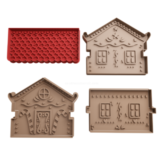 Casa de Jengibre Cortador de Galletas