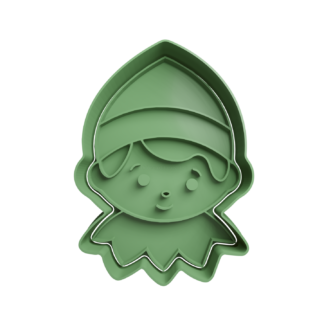 Duende Navideño Cortador de Galletas