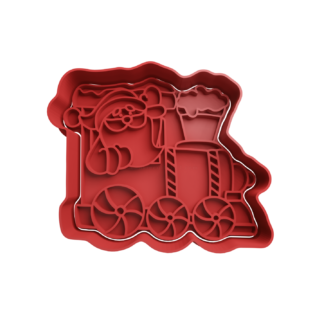 Papa Noel Cortador de Galletas