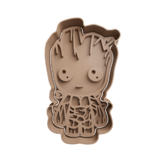 Baby Groot Cortador de Galletas
