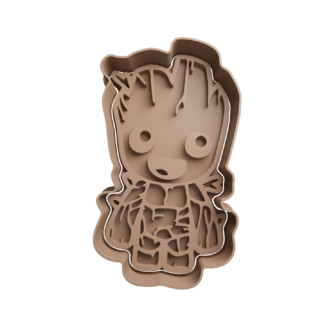 Baby Groot Cortador de Galletas