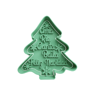 Arbol de Navidad Cortador de Galletas