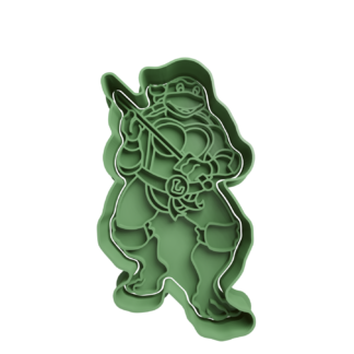 Leonardo Tortugas Ninjas Cortador de Galletas