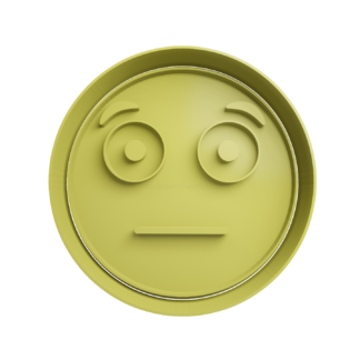 Emoticono Sonrojado Cortador de Galletas