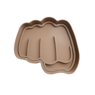 Emoticono Puño Cortador de Galletas
