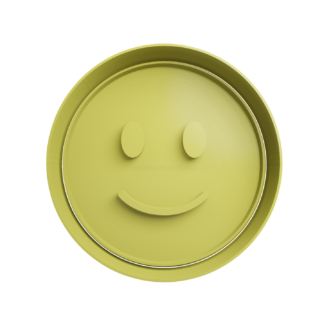 Emoticono Sonriendo Cortador de Galletas