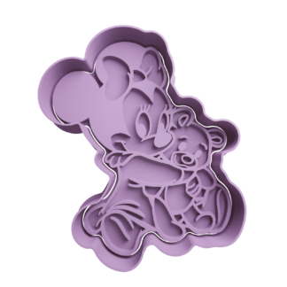 Minnie Bebe Cortador de Galletas