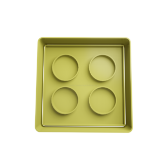 Cuadrado Lego Cortador de Galletas