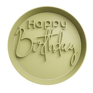 Happy Birthday Cortador de Galletas