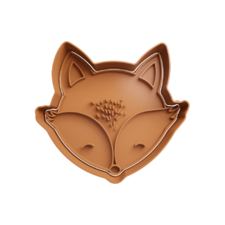 Zorro Cabeza Cortador de Galletas