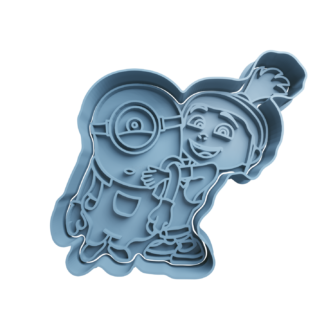 Minion Stuart y Agnes Cortador de Galletas