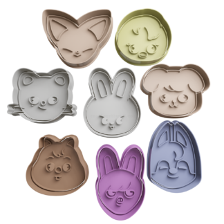 Set Skzoo Cortador de Galletas