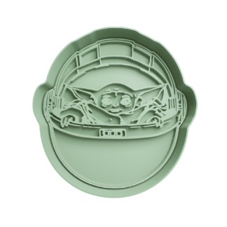 Grogu Baby Yoda Cortador de Galletas