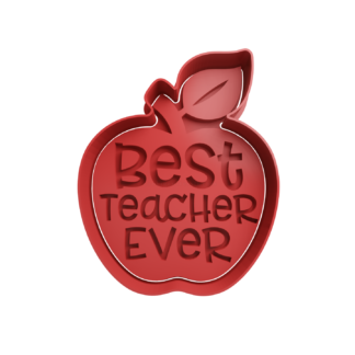 Best Teacher Ever Cortador de Galletas