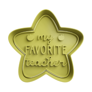My Favorite Teacher Cortador de Galletas