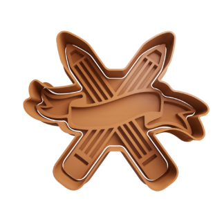 Lapices Cruzados Cortador de Galletas