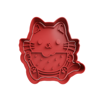 Gato Sandia Cortador de Galletas