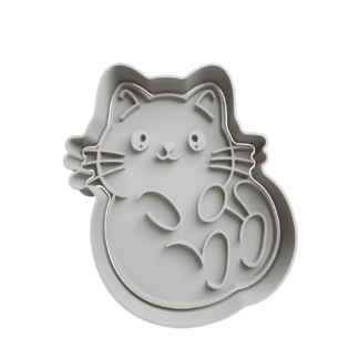 Gatito Cortador de Galletas