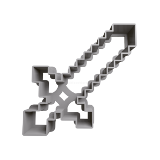 Espada Minecraft Cortador de Galletas