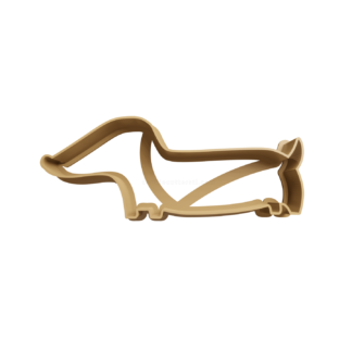 Perro Salchicha Silueta Cortador de Galletas