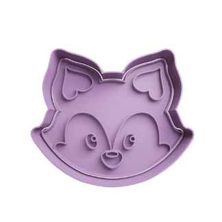 Zorro Cabeza Cortador de Galletas