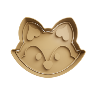 Zorro Cabeza Cortador de Galletas
