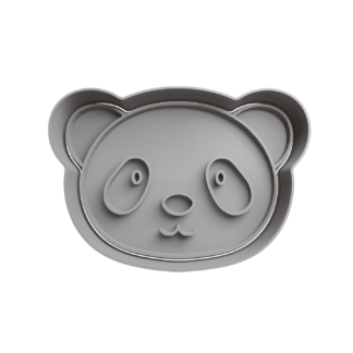 Osito Panda Cabeza Cortador de Galletas