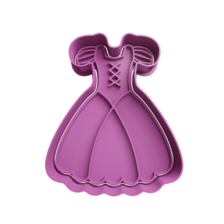 Vestido Cortador de Galletas