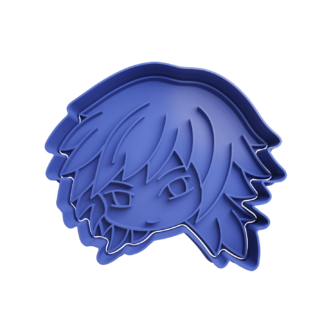 Giyu tomioka Cabeza Cute Cortador de Galletas