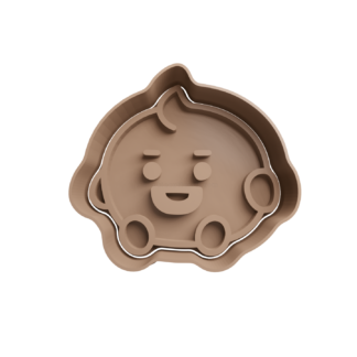 Shooky BT21 Baby Cortador de Galletas