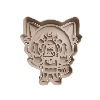 Aggretsuko Enojada Cortador de Galletas