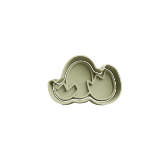 Huevos Dino Cortador de Galletas