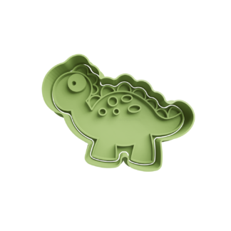 Stegosaurio Cortador de Galletas