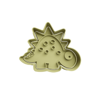 Stegosaurio Cortador de Galletas