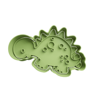 Stegosaurio Cortador de Galletas