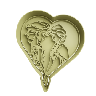 Elsa & Anna Frozen Cortador de Galletas