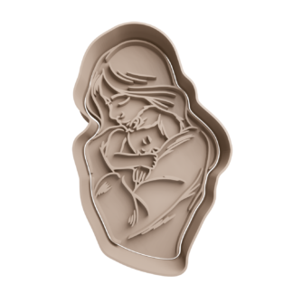 Madre con Bebe Cortador de Galletas