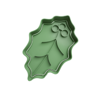 Muérdago de Navidad Cortador de Galletas