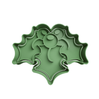 Muérdago de Navidad Cortador de Galletas