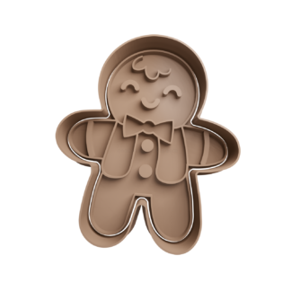 Muñeco de Jengibre Cortador de Galletas