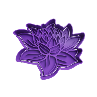 Flor de Loto Cortador de Galletas