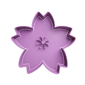 Flor de Cerezo Cortador de Galletas