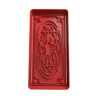 Carta Clow parte Trasera Cortador de Galletas