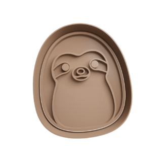 Squishmallows Simon Perezoso Cortador de Galletas