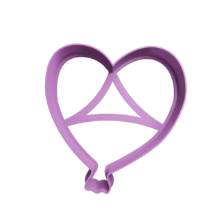 Corazón Globo Cortador de Galletas