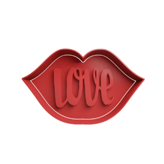 Love Labios Cortador de Galletas