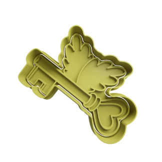 Llave Corazón Cortador de Galletas
